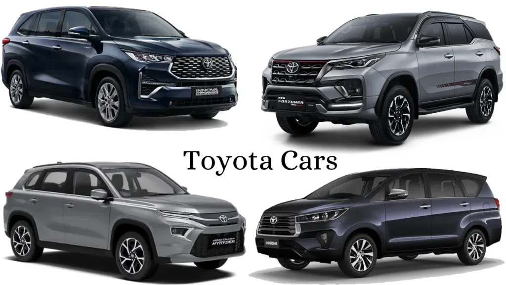 Toyota cars
