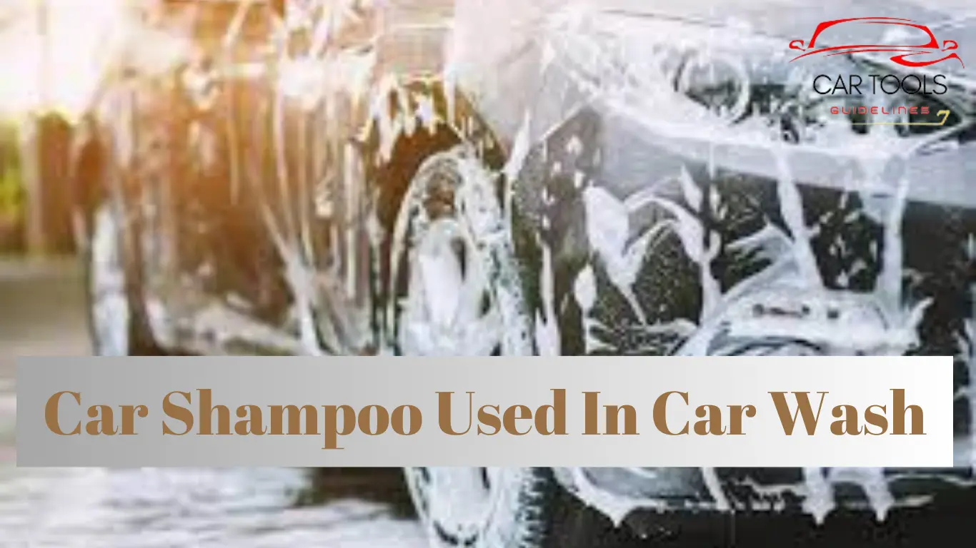 Car Shampoo In Car Wash