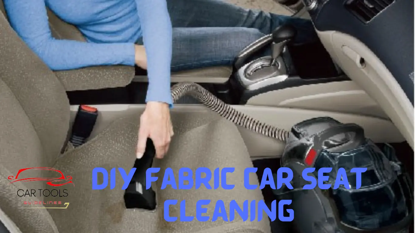 DIY Fabric Car Seat Cleaning
